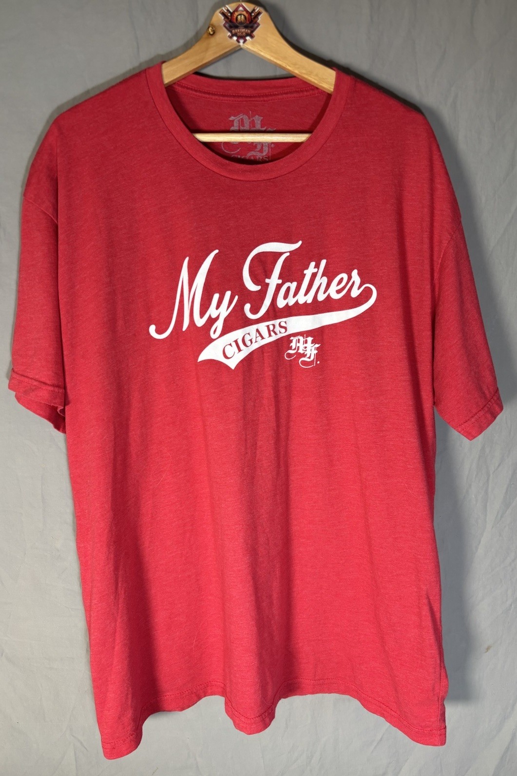 My Father Cigars T Shirt 2XL Red Graphic Tee Tobacco Lounge Style gallery
