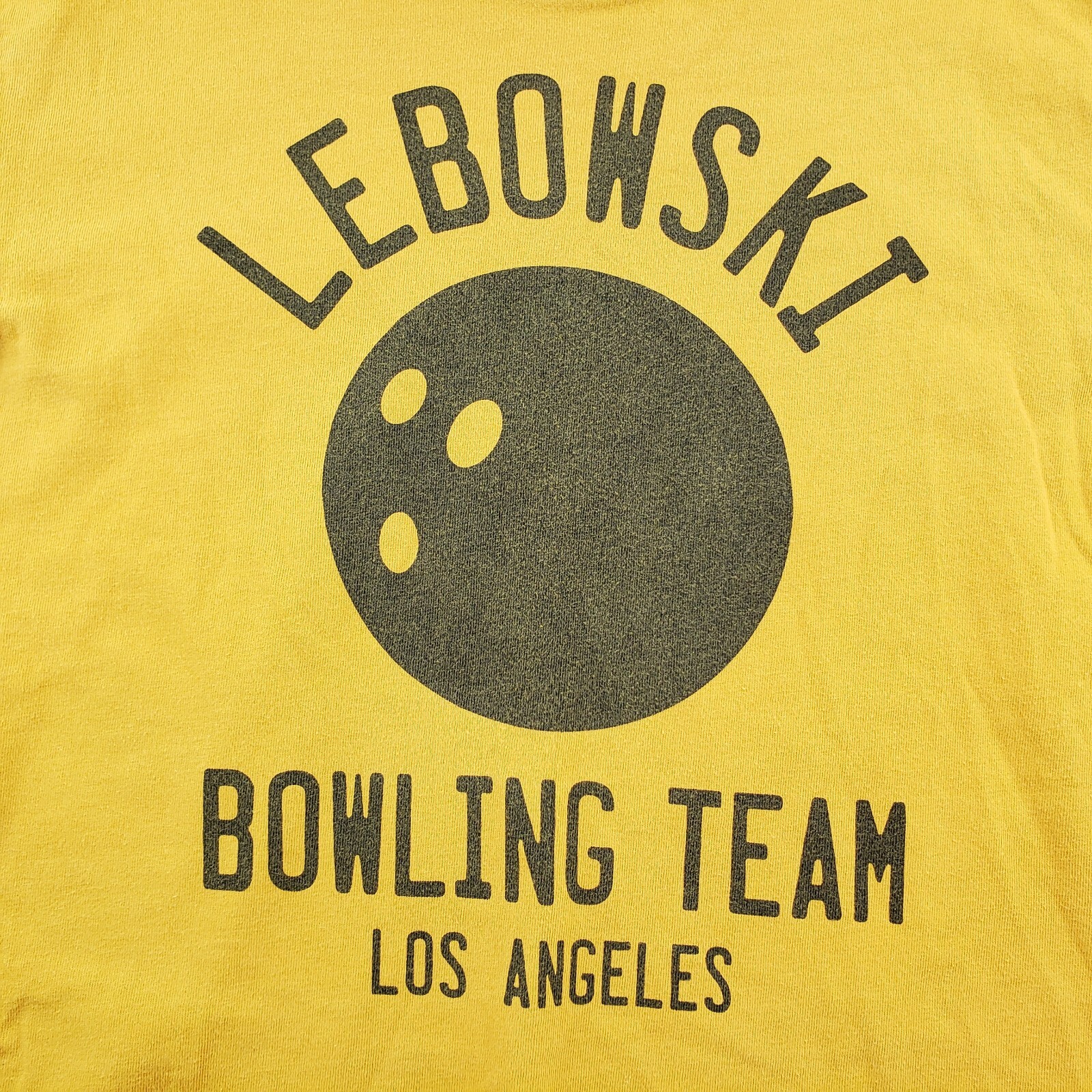 Big Lebowski Bowling Team Los Angeles T Shirt Ripple Junction Men M (pit stains) gallery