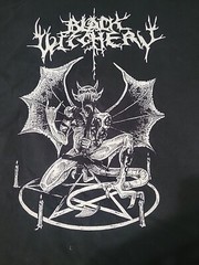 Black Witchery Band Black 100% Cotton Shirt BT718