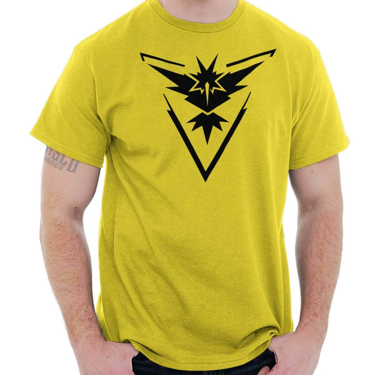 Anime Ninja Cartoon Team Instinct Gamer Gift Womens or Mens Crewneck T Shirt Tee