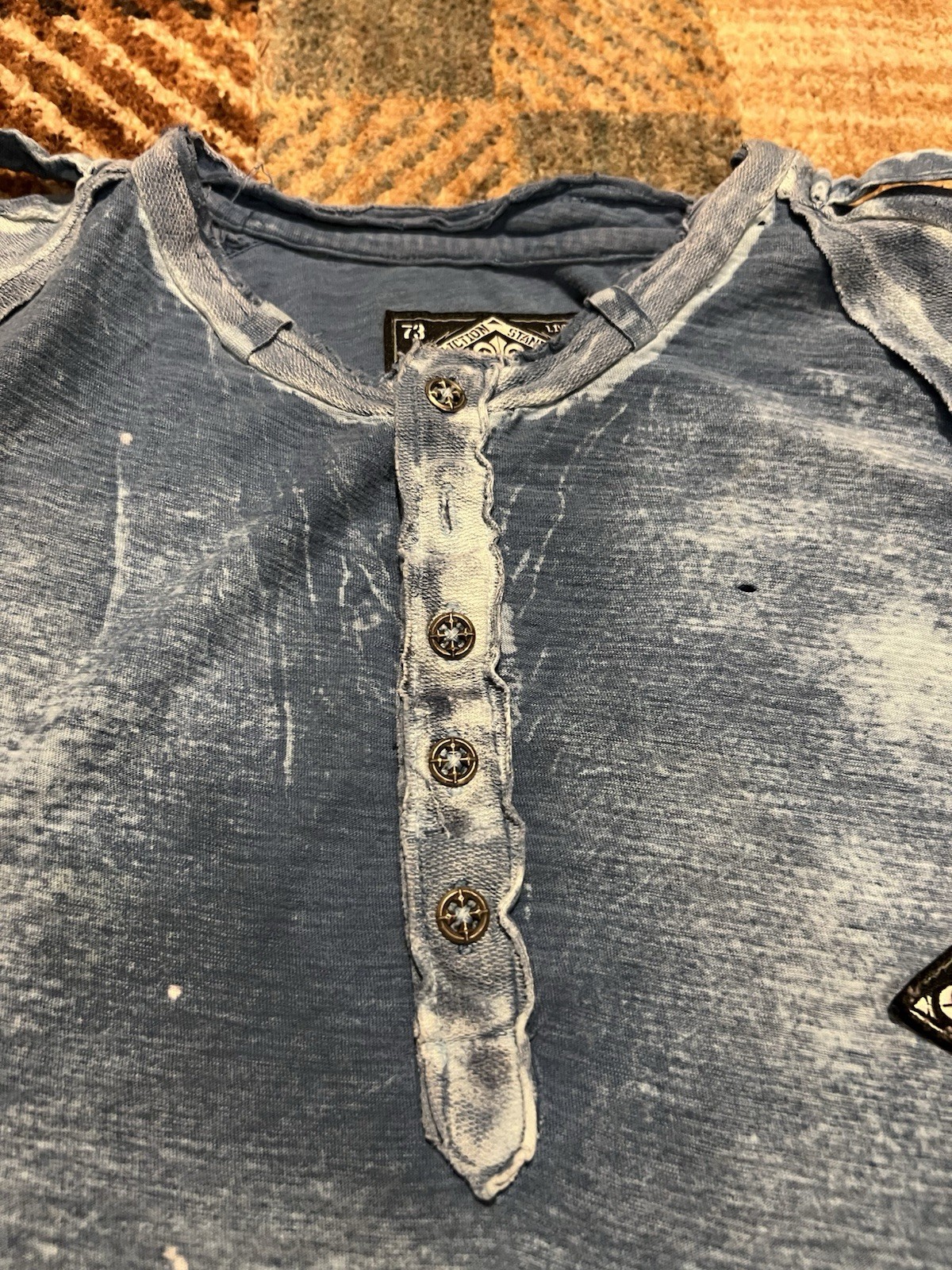 🟦🟦🟦 VINTAGE AFFLICTION T SHIRT XL MADE IN THE USA READ DESCRIPTION gallery