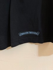 Chrome Hearts Blue Script Neck Logo Pocket Tshirt Large