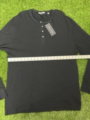 Slate & Stone Men Soft Waffle Henley XL