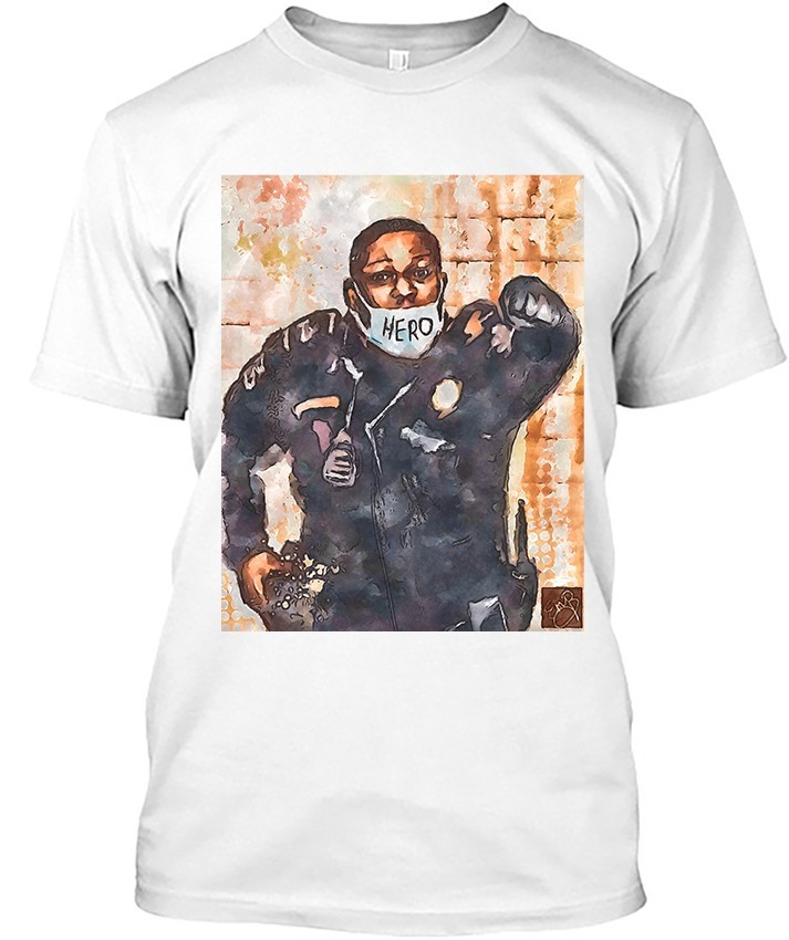 Limited New Popular Eugene Goodman American Capitol Police Funny T-SHIRT S-4XL
