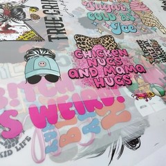 Custom Heat Transfers, Ready To Press DIY Iron on T-shirt Wholesale Personalised