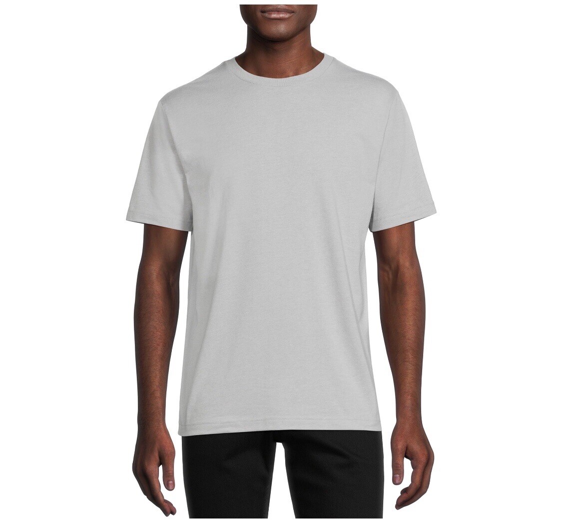 GEORGE T-Shirt Mens 3XL 54-56 Moisture Wicking Gray Crew Neck Short Sleeve New gallery