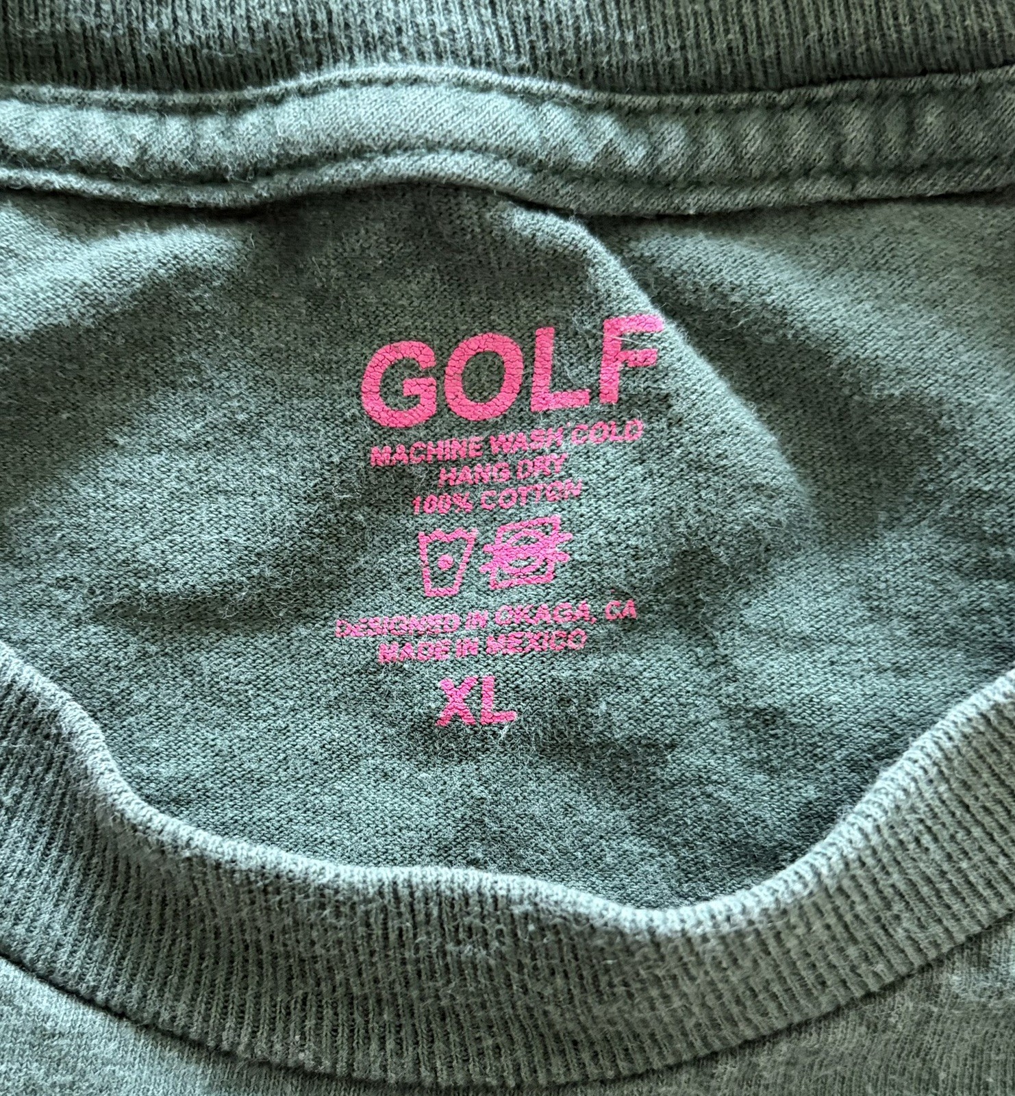 Golf Wang Tyler The Creator T-Shirt Mens XL Green Streetwear Logo Tee gallery