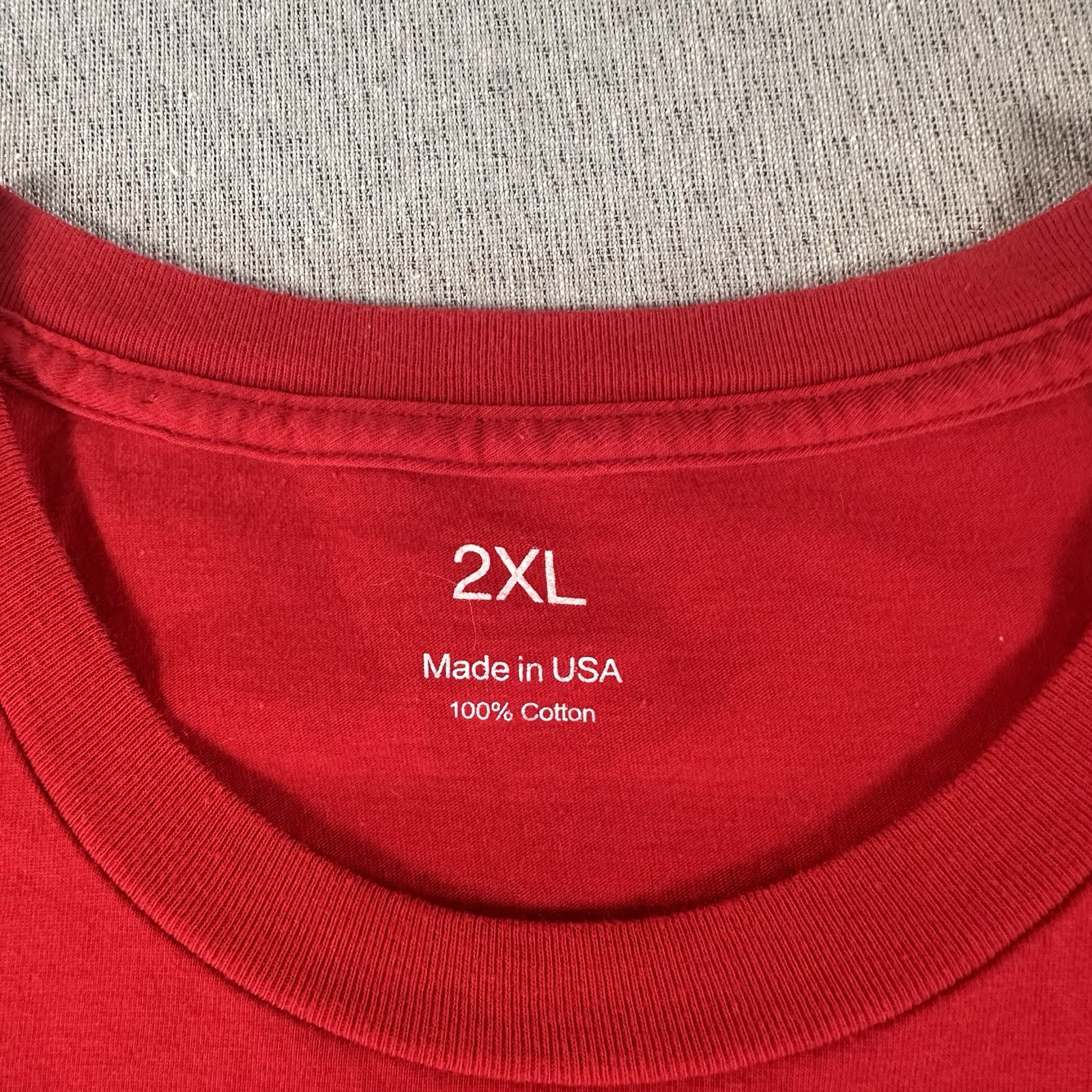 APPLE Store Employee T Shirt Mens 2XL Red Short Sleeve Made in USA gallery