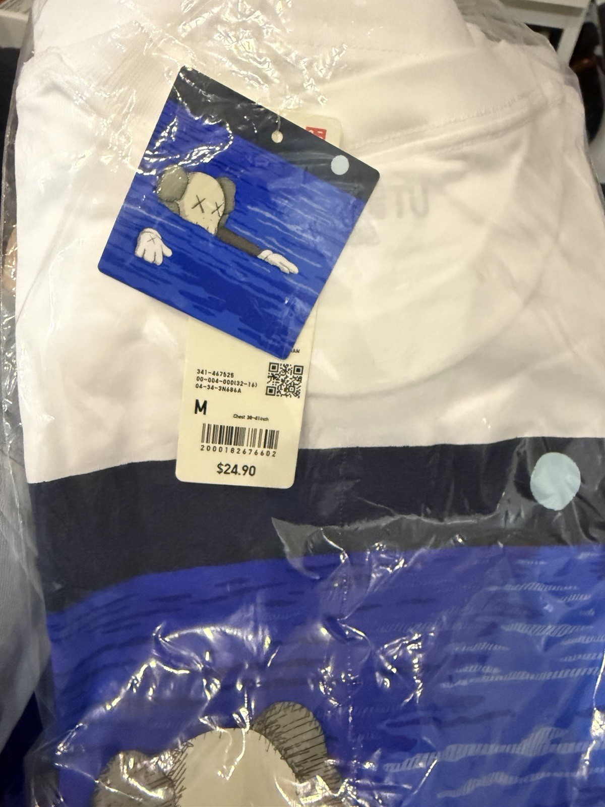 NEW Kaws x Andy Warhol Uniqlo T-shirt Unisex Size MEDIUM gallery