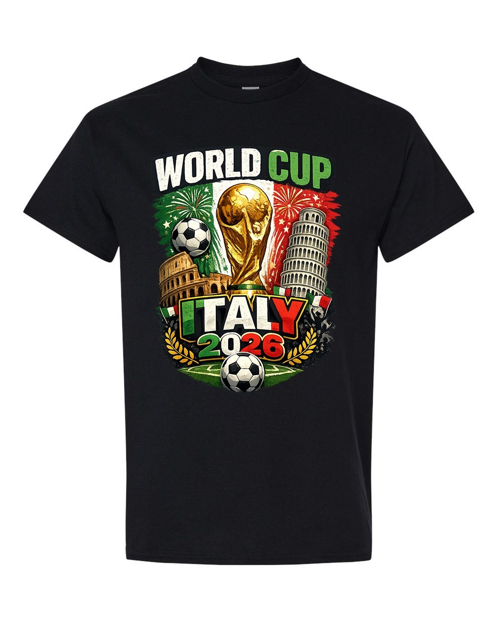 Italy Soccer 2026 World Cup Style Unisex T-Shirt German Fan Shirt Football gallery