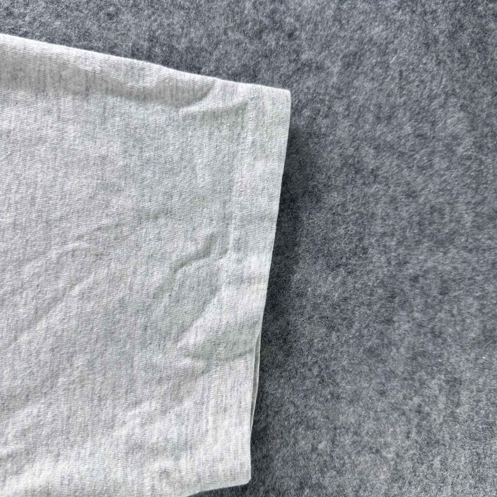 Vintage Hanes Shirt Mens XL Gray Blank Essential Accents Crewneck 90s Tee gallery
