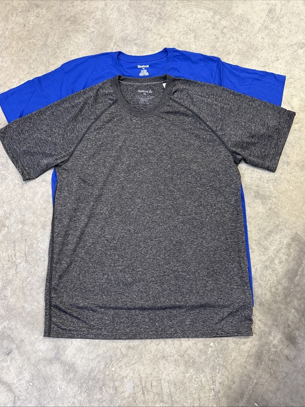 Reebok Men's Short Sleeve 6 Pack New T-Shirt, Size XL (6 Colors Pack) gallery