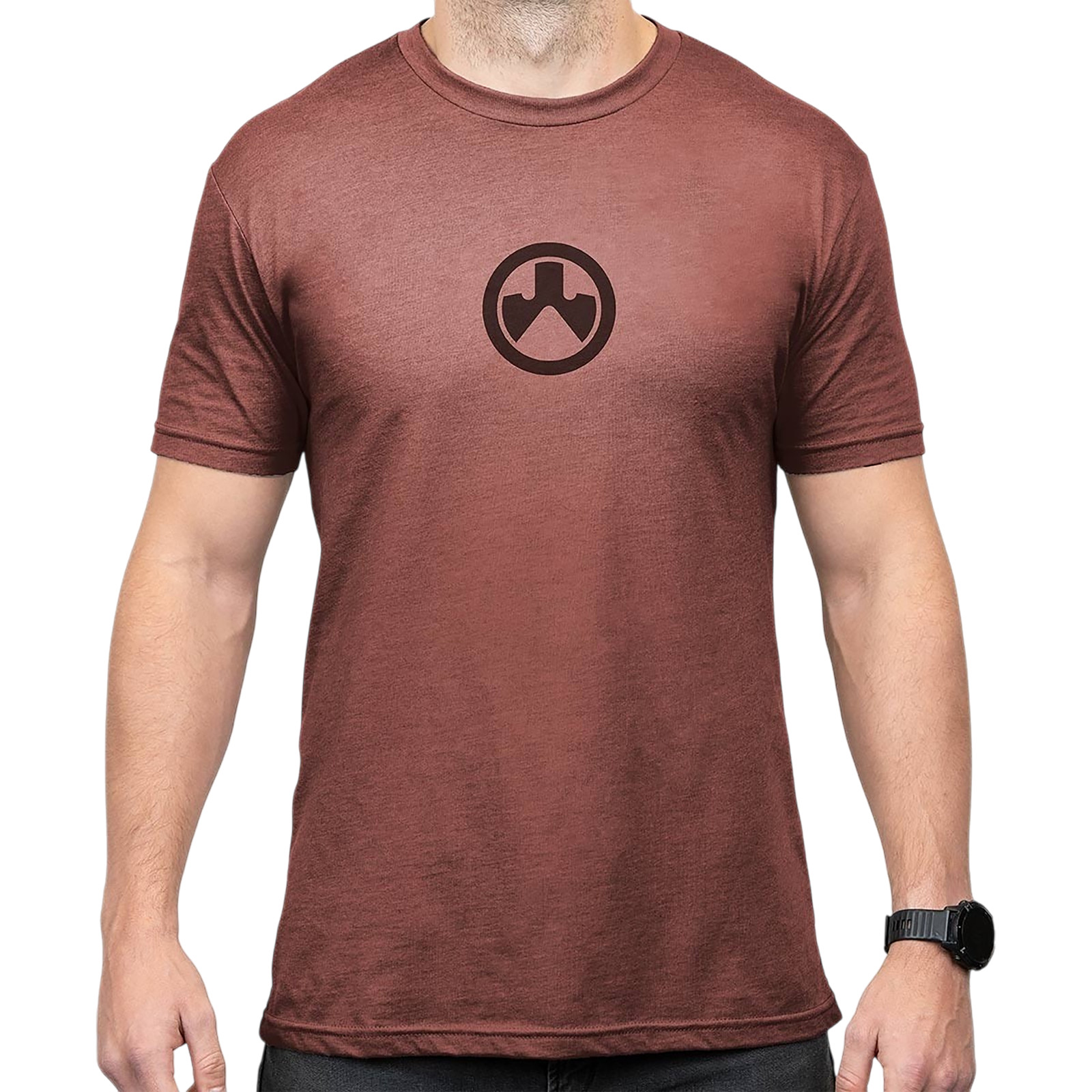 Magpul MAG1115-613 Icon T-Shirt Redrock Heather Cotton/Poly XL gallery
