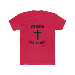 Next Level 3600 Soft Cotton Tee “In God We Trust” sp