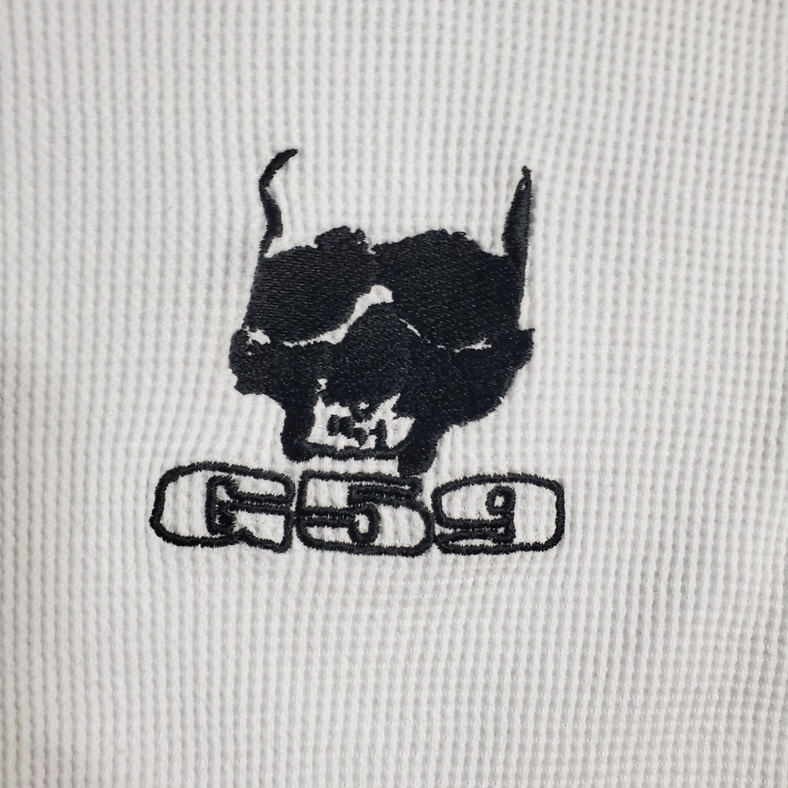 Suicideboys Thermal Shirt Mens XL White G59 Records Logo Long Sleeve Waffle Knit gallery