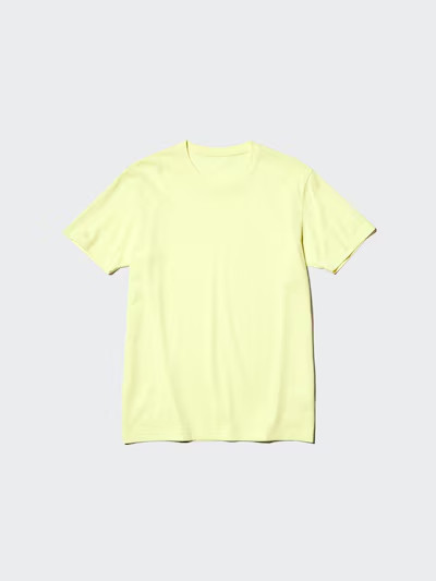 [2PCS SAME COLOR] UNIQLO Dry collar crew neck T-shirt XS-4XL 16Colors Unisex NWT gallery