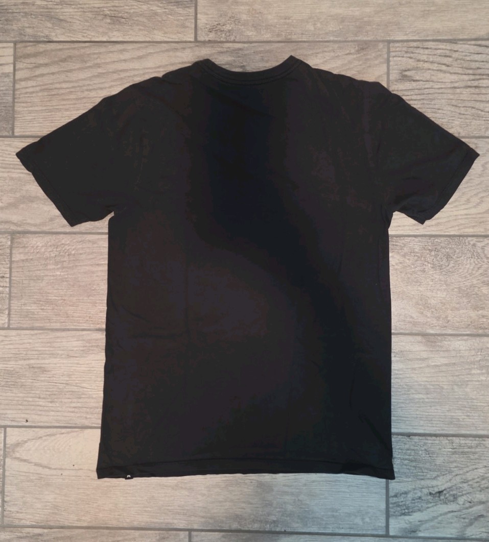 Hurley Circle Pattern Short Sleeve T-Shirt, Black, Size Small gallery