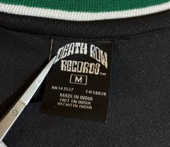 Official Death Row Records 2 Sided Jersey Green Leaf Sides Two Hip Hop Size M