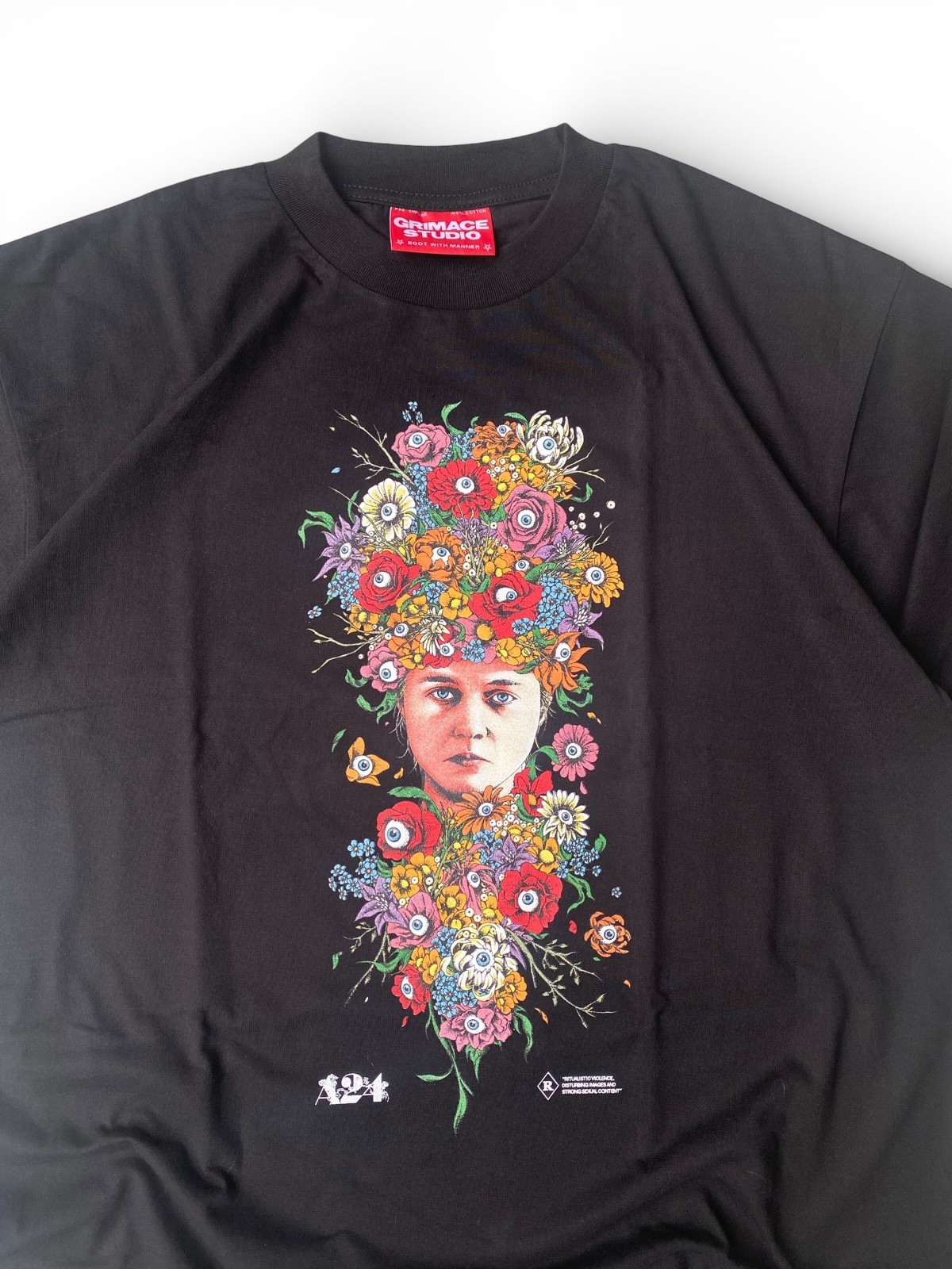 Midsommar Horror Movie Rare Bootleg Graphic Tee A24 Film Black Shirt XL gallery
