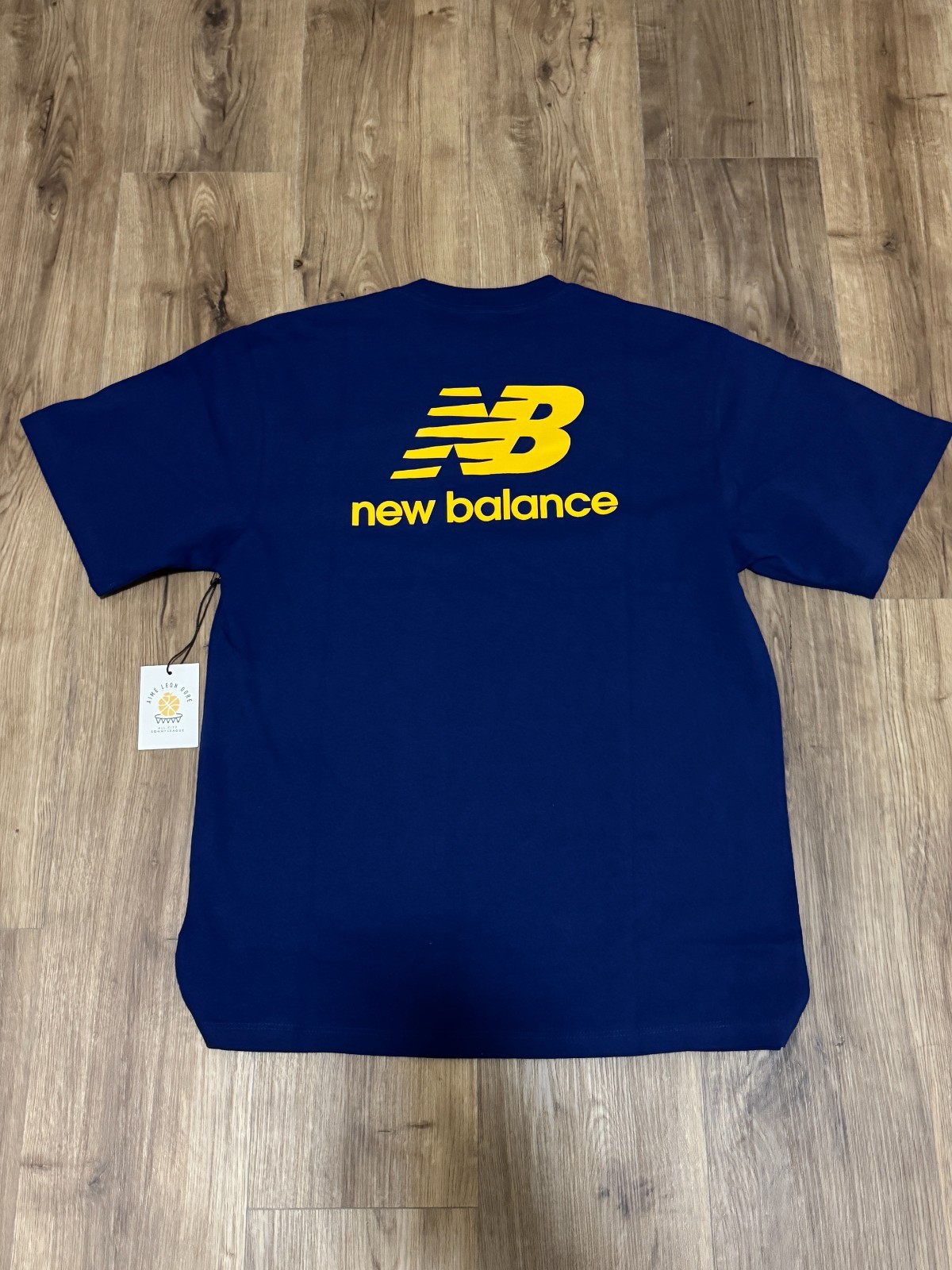 Aime Leon Dore x New Balance Sonny NY Tee Beacon Blue Medium M ALD SOLD OUT gallery