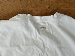 Fog Essentials Boxy Tee White Size Large