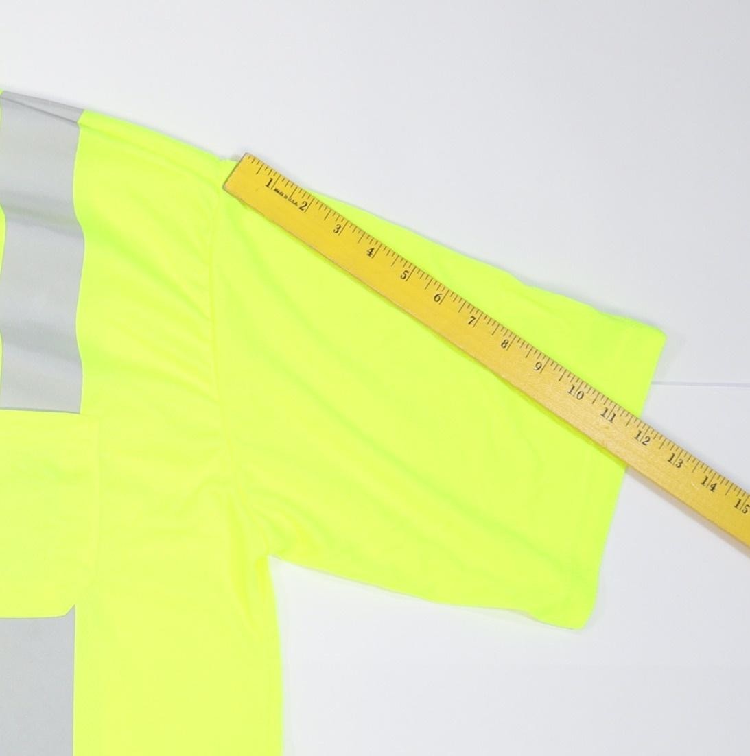 GSS Safety Shirt Mens 2XLT Tall Yellow Black Hi Vis Reflective ANSI Class 2 gallery
