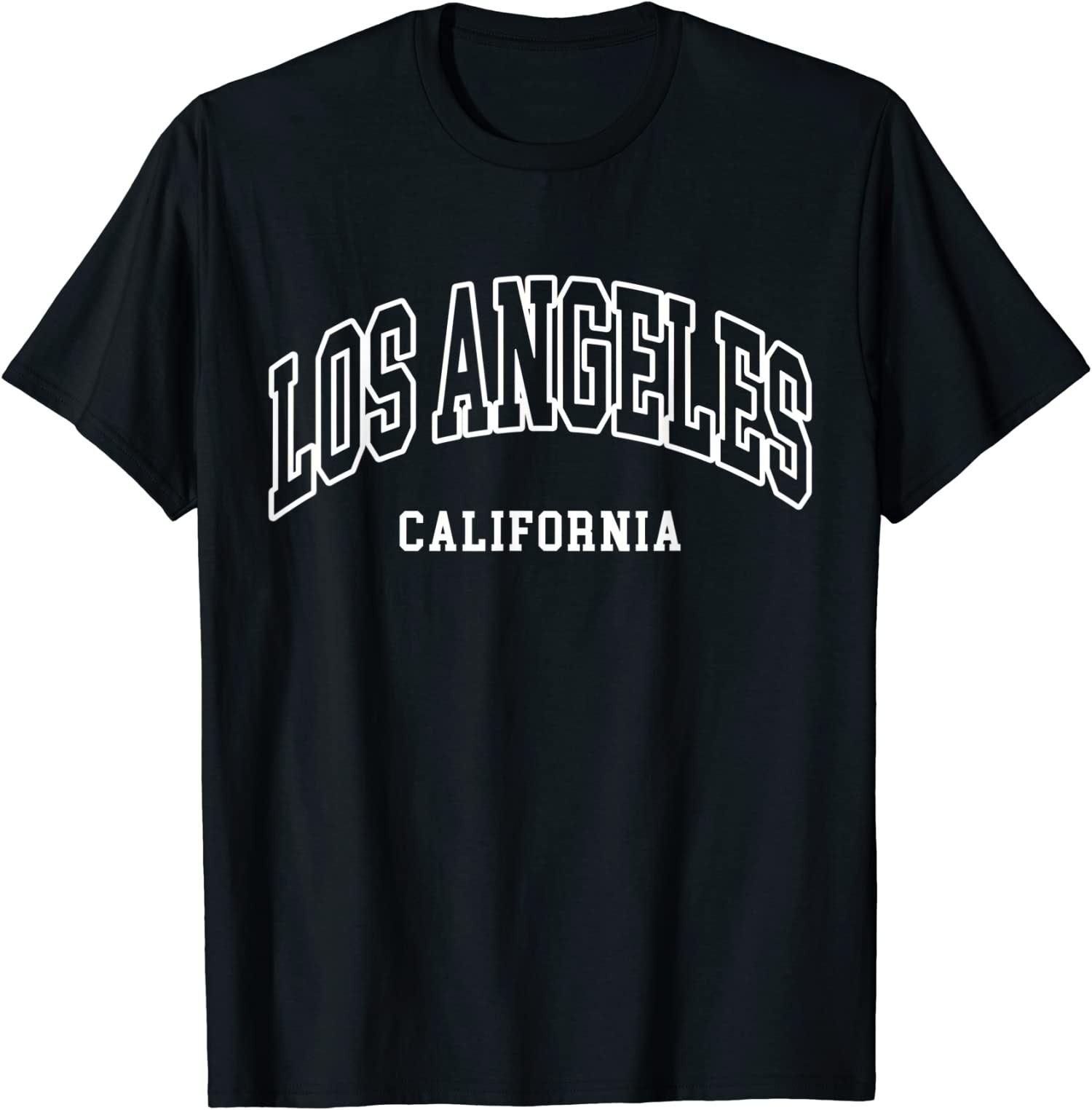Los Angeles – California – Throwback Design – Classic Unisex T-Shirt