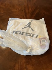 NWT Air Jordan 17 Lightning SoleFly Shirt Custom made for Michael Jordan CUST1