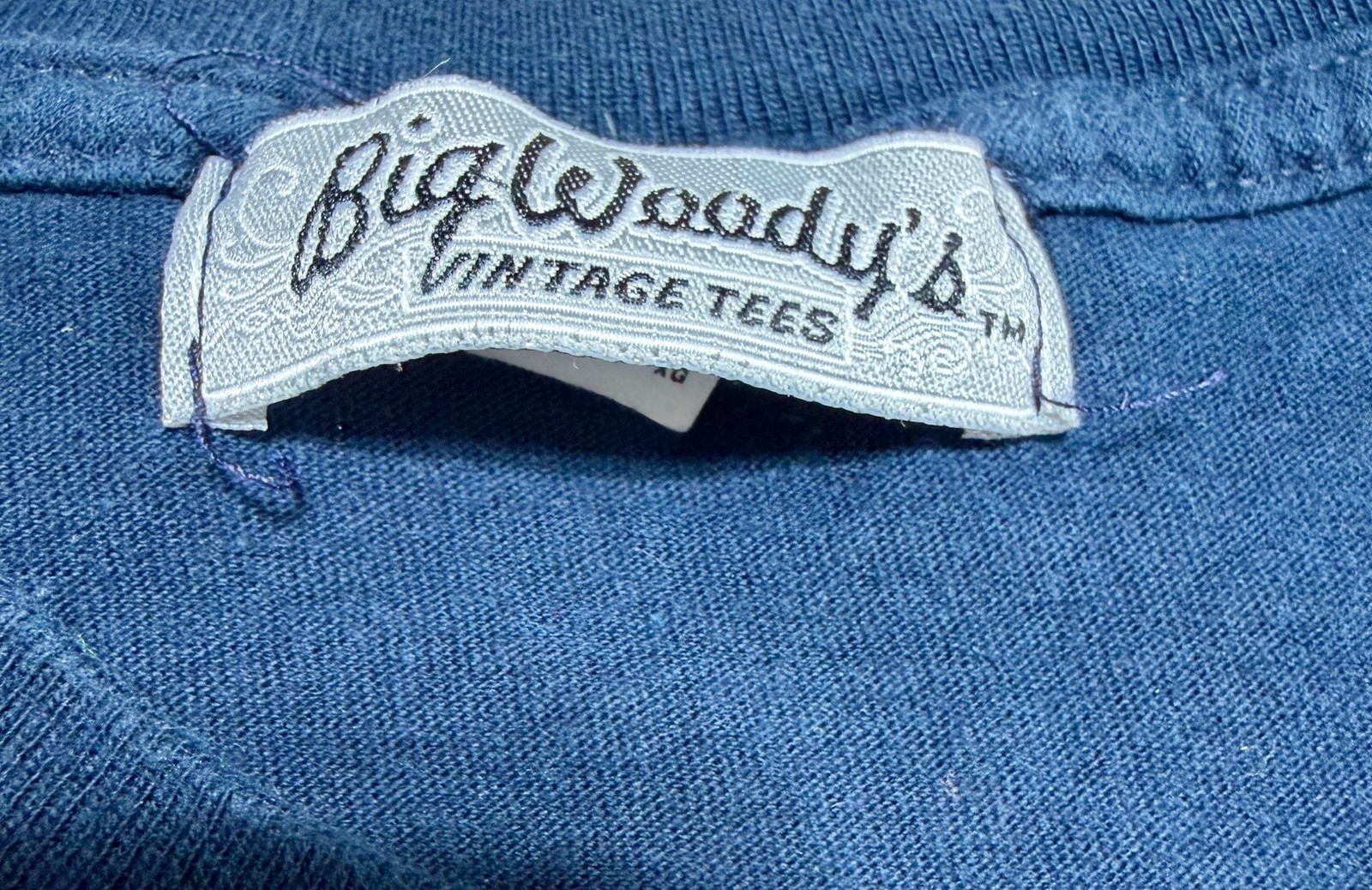 Big Woody's Goalie School Vintage Hockey Graphic T-Shirt gallery