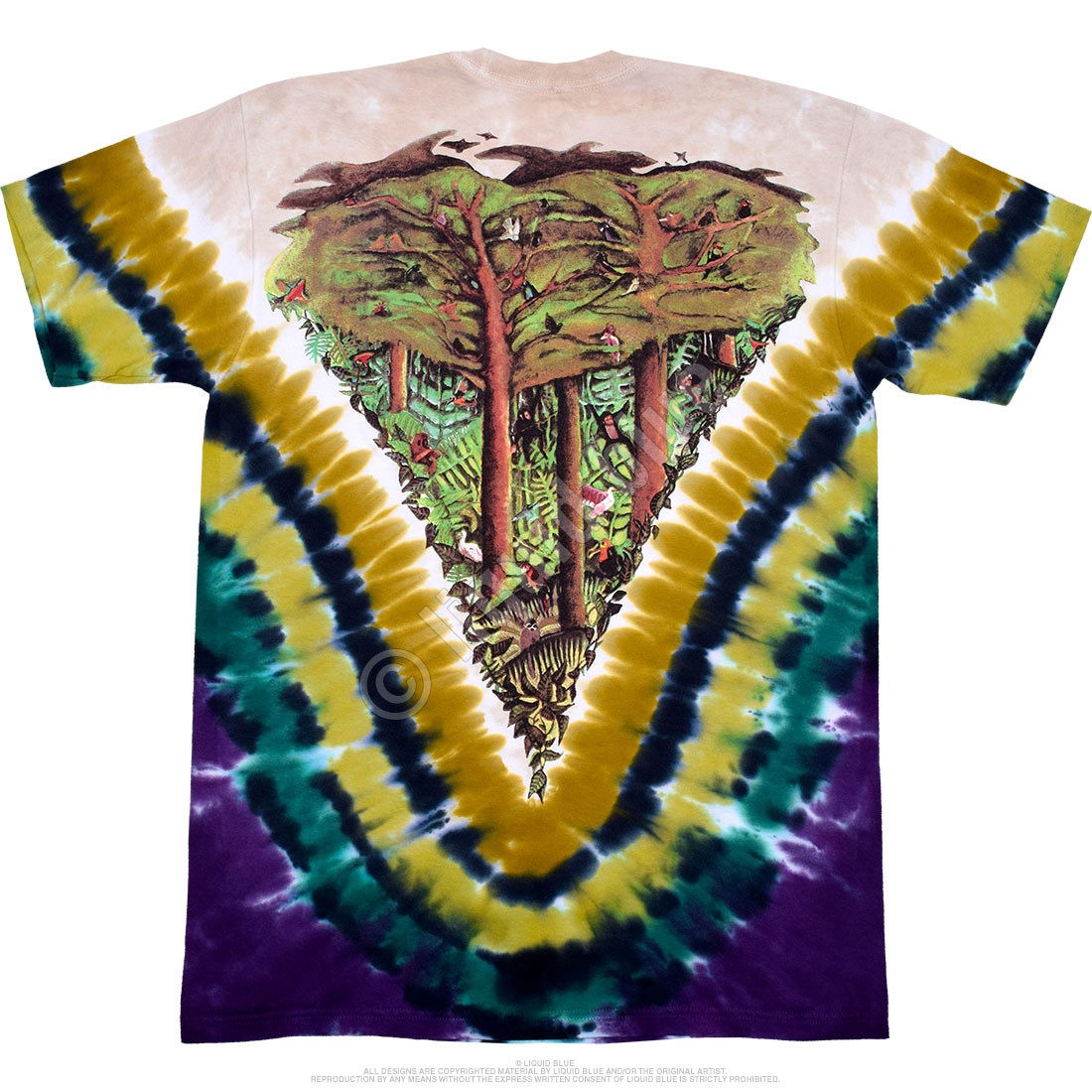 Endangered Tie-Dye T-Shirt Liquid Blue gallery