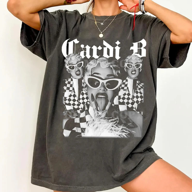 Cardi B Little Miss Drama Tour T-shirt