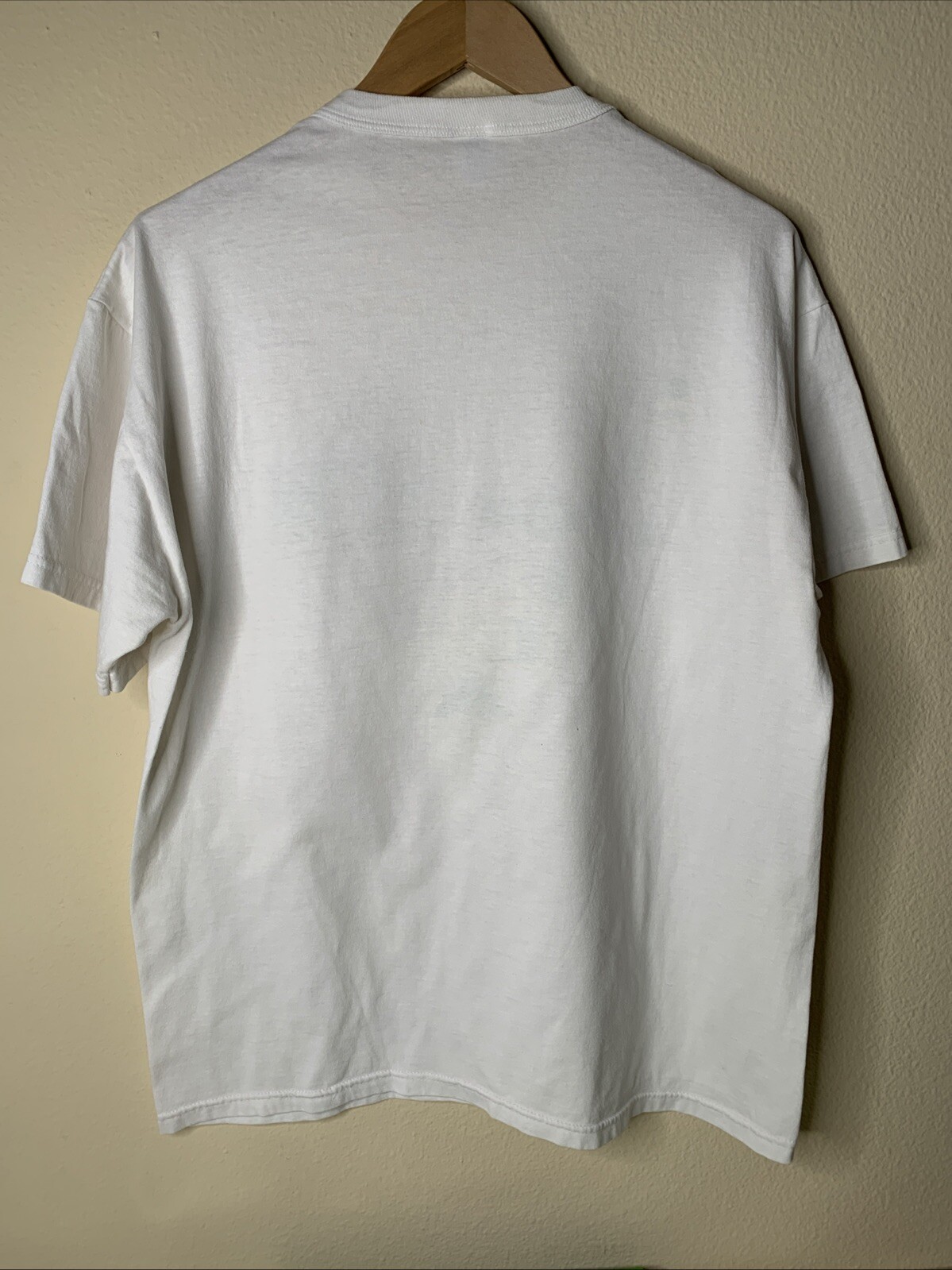 Vintage Seneca Fighting Irish Shirt Mens Sz L High School Football Logo Tee 90s gallery
