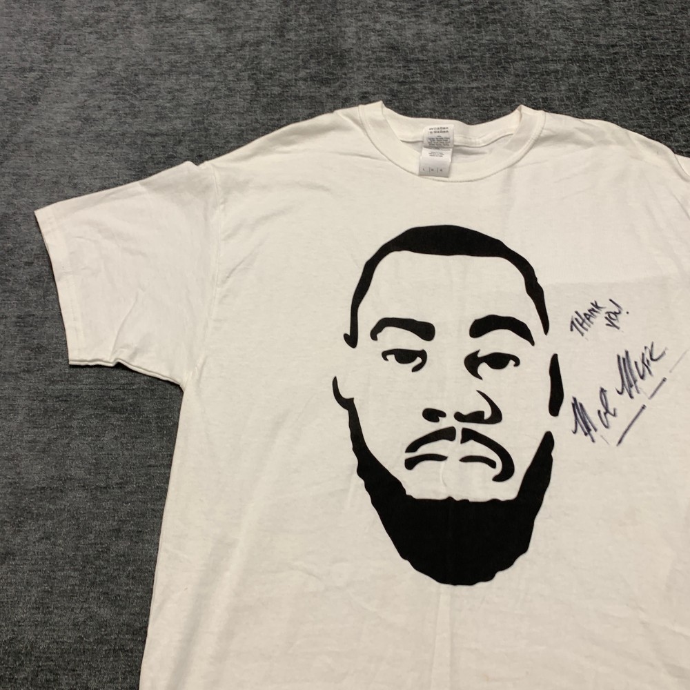 Gildan Ultra Cotton Mali Revealed Tour 2015 T Shirt Mens Large White Graphic Tee gallery
