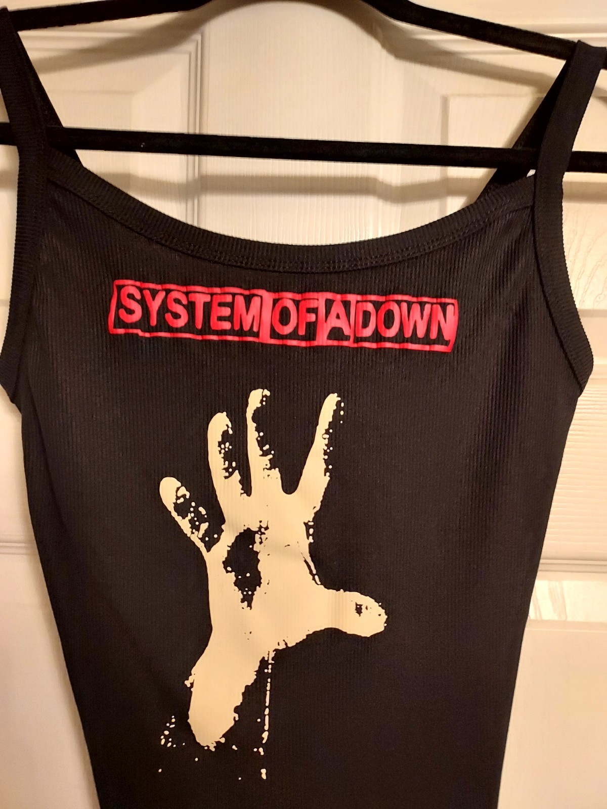 System of a Down cropped tank top system of a down crop top soad Shirt Hand Self