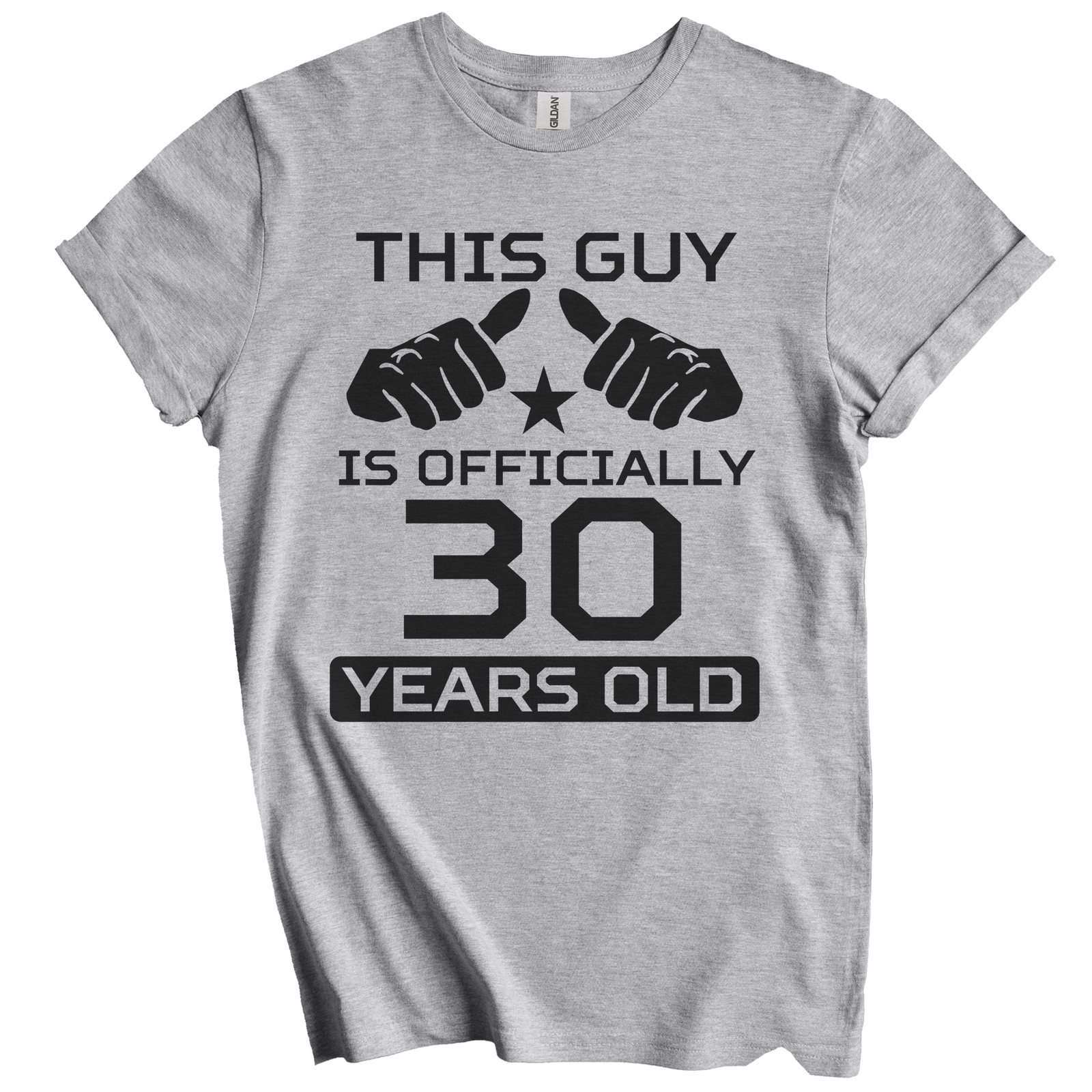 30th Birthday Shirt – This Guy Is Officially 30 Years Old T-Shirt