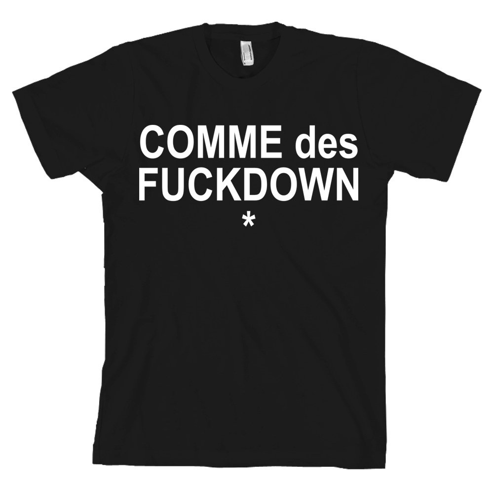 COMME des FUCKDOWN Bella + Canvas T Shirt ASAP Rocky VSVP *ALL SIZES & NEW*