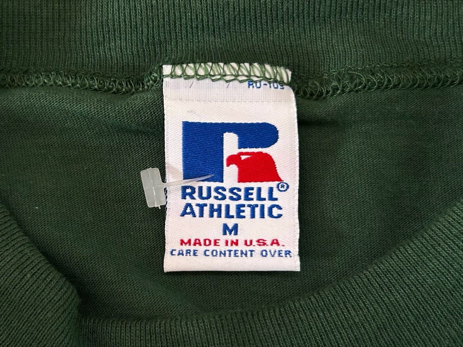 vintage russell athletic high cotton mock neck shirt mens size medium NWT 90s gallery