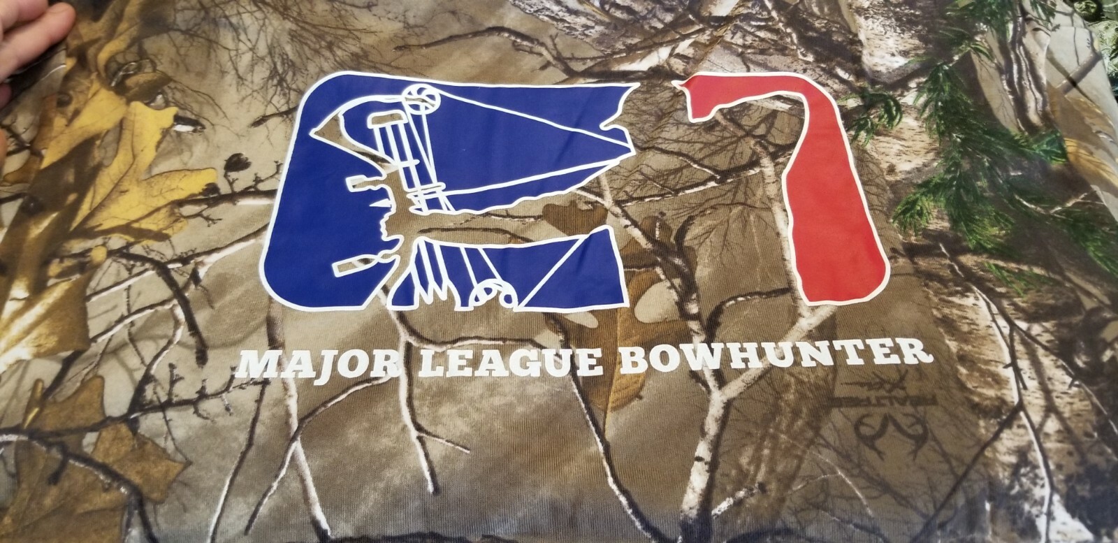 NEW M LG Mens Realtree XTRA Bow Hunter Major League Sleeve T-Shirt Hunting Camo gallery
