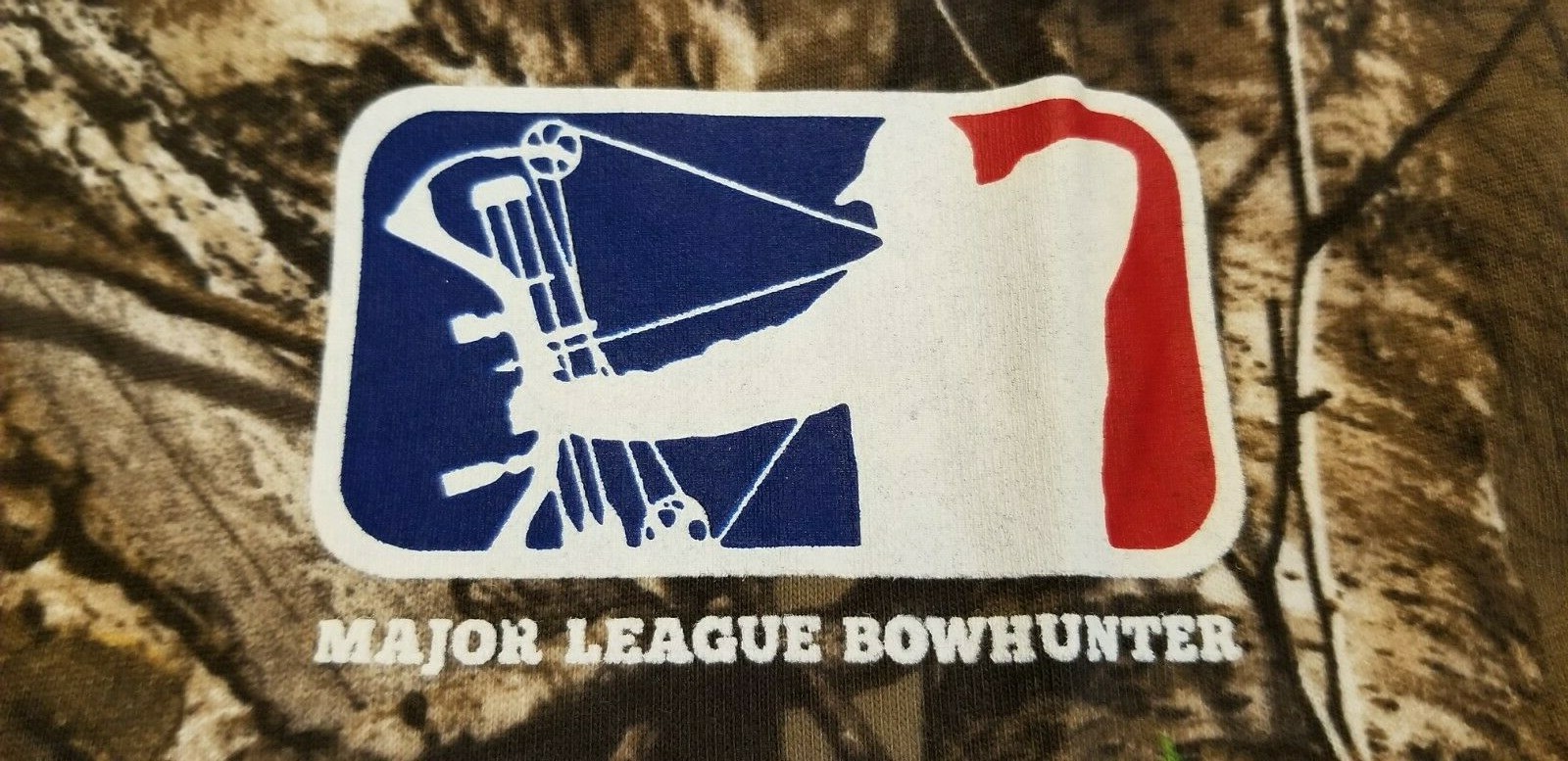 NEW M LG Mens Realtree XTRA Bow Hunter Major League Sleeve T-Shirt Hunting Camo gallery