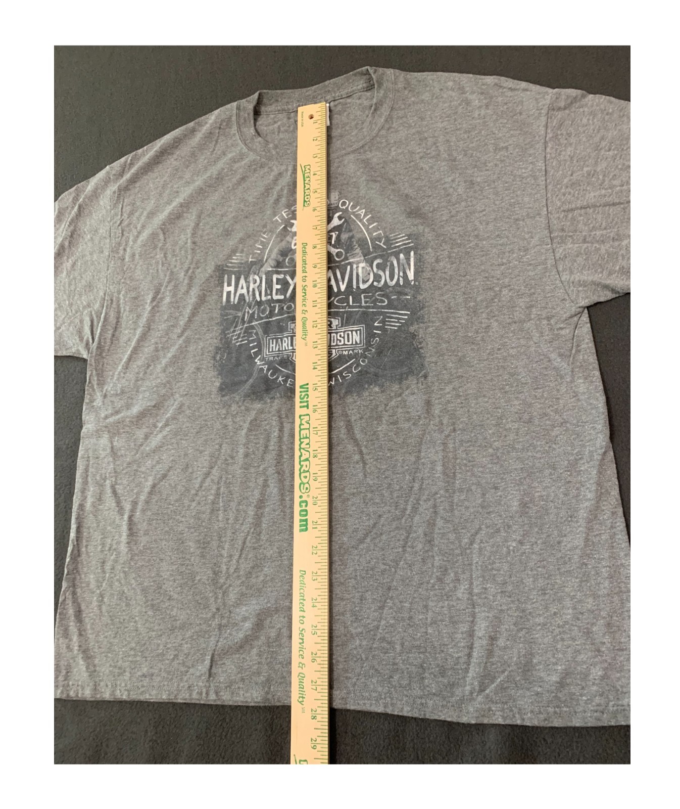 HARLEY-DAVIDSON MOTOR CYCLES "LUMBER JACK" TEE SHIRT UNISEX SIZE XL gallery