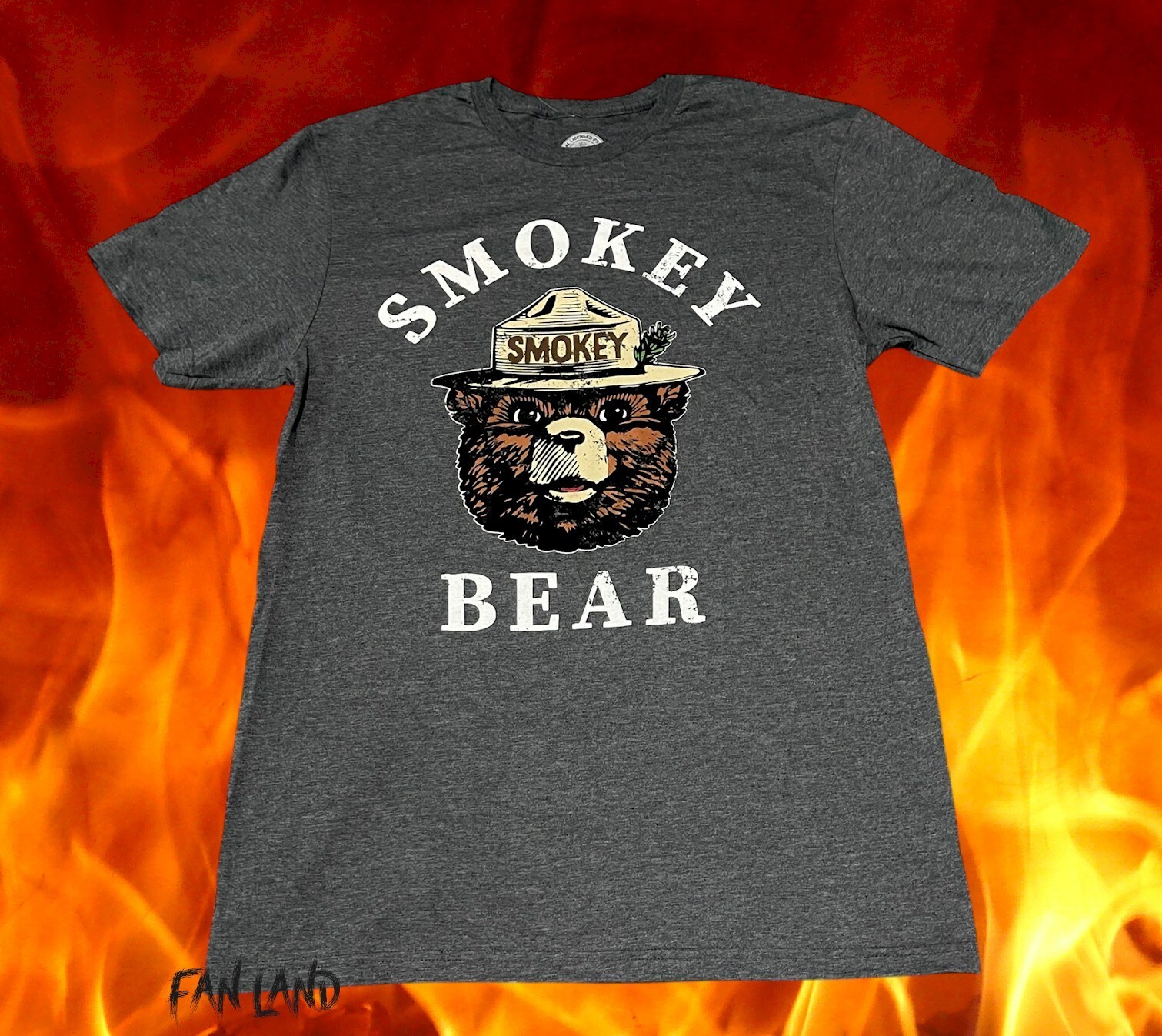 New Smokey The Bear Only You Can Prevent Wildfires Classic Mens T-Shirt
