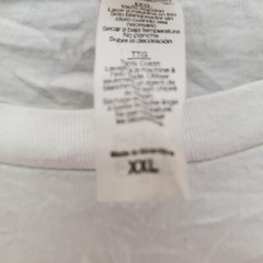 NHS Swimming Diving 2021-22 State Team Shirt White Short Sleeve T-Shirt Size 2XL