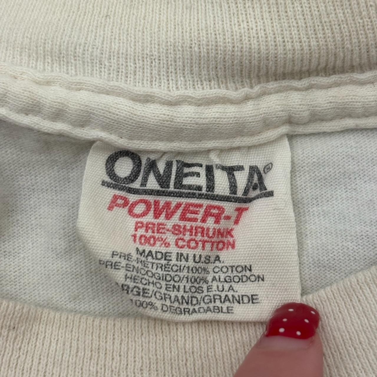 Vintage 90s Outdoor Lifestyle Shirt White Tracks Single Stitch Size Large gallery