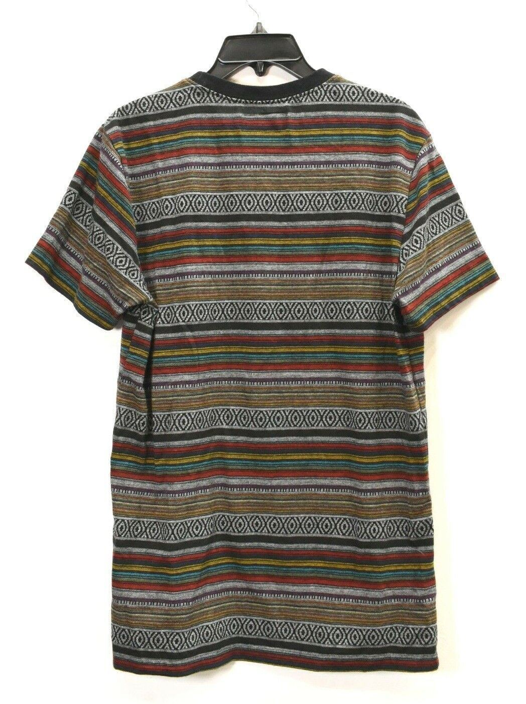 Beautiful Giant Mens Hungarian Rag Rug Print Short Sleeve Patch Pocket T-Shirt S gallery