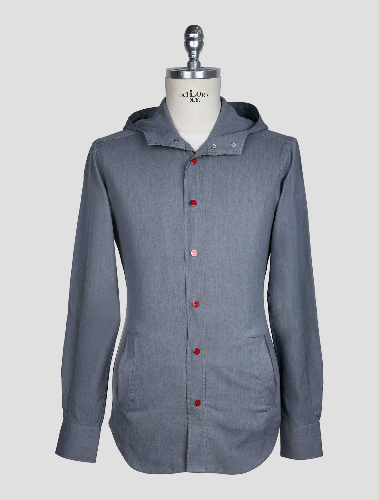 NEW KITON GRAY COTTON MARIANO EU 56 - US 46 - 2XL KME57 gallery