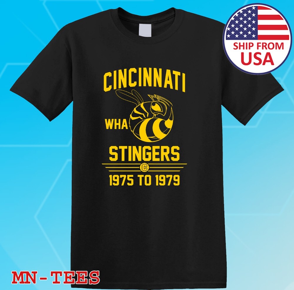 Cincinnati Stingers Ice Hockey Black Size S-5XL