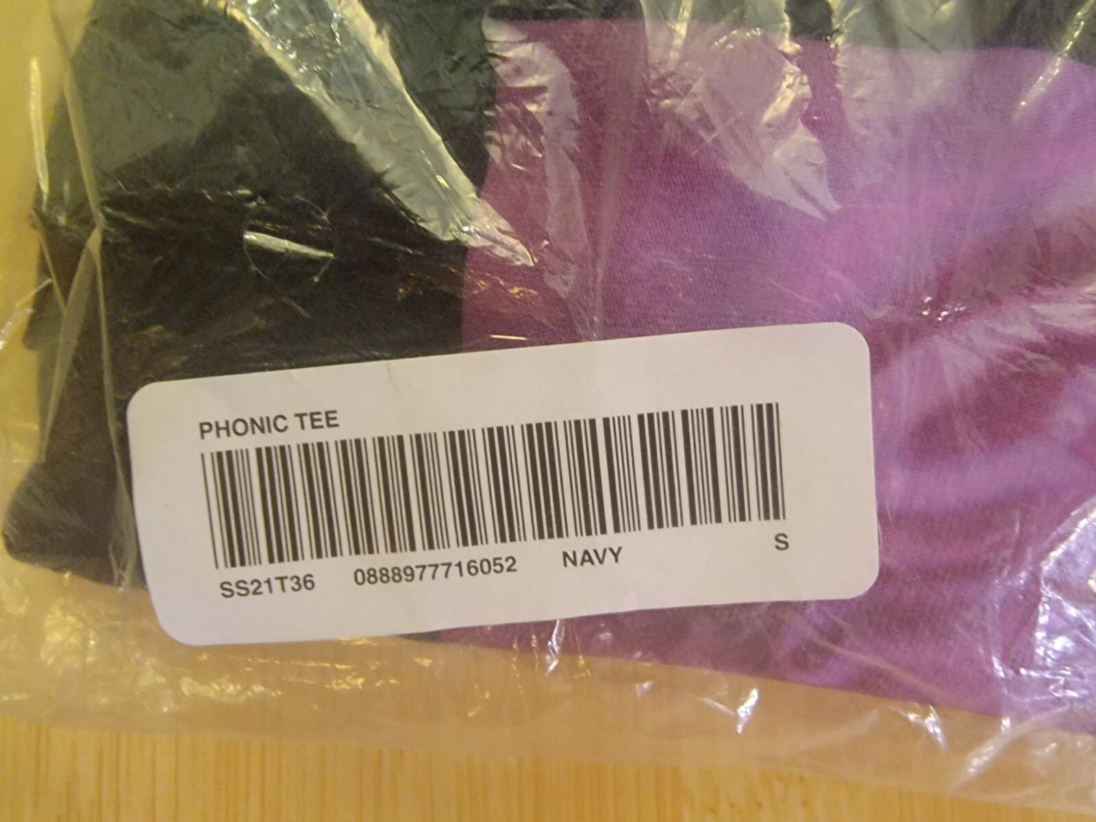 NWT Supreme Mens Phonic Tee Shirt Navy Small New York Ear Skater SS21 2021 5248 gallery