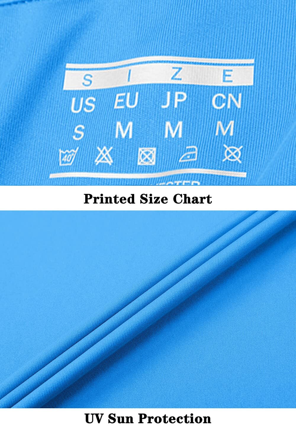 UPF50+ Men's Sun Protection UV Shirts 1/4 Zip Long Sleeve Performance Golf Tops gallery
