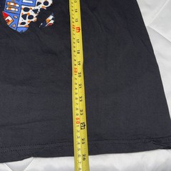 PAK Collection African Map Patch T-Shirt Men XL Black Streetwear Embroidered