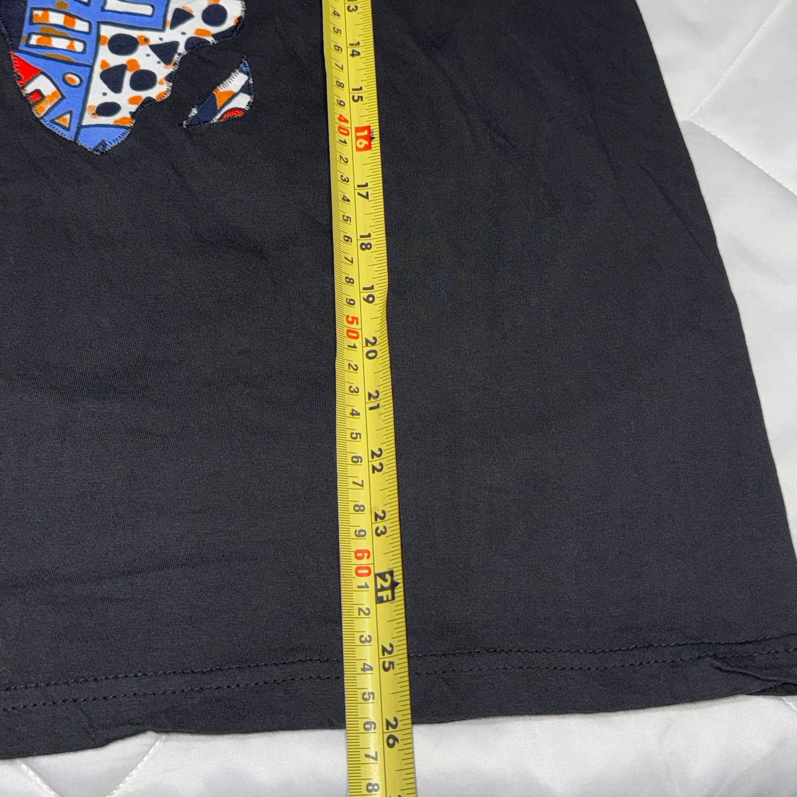 PAK Collection African Map Patch T-Shirt Men XL Black Streetwear Embroidered gallery